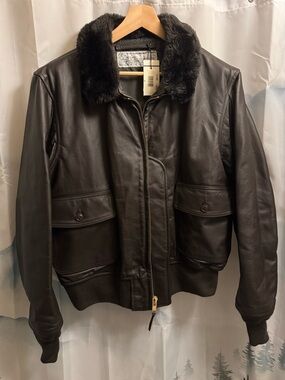 Brand new U.S. Navy Issued G-1 Leather Jacket